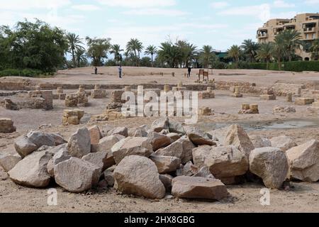 Archäologische Stätte von Ayla in Aqaba in Jordanien Stockfoto