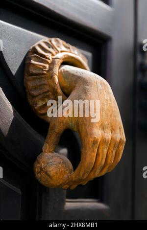 Mexiko, Guanajuato, San Miguel de Allende, Türklopfer Stockfoto