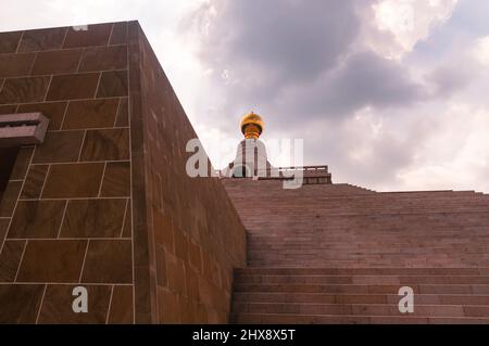 Riesiges Stupa Fo Guang Shan Kloster in Kaohsiung, Taiwan Stockfoto