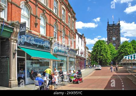 Marktplatz, Burton-Upon-Trent, Staffordshire, England, Vereinigtes Königreich Stockfoto