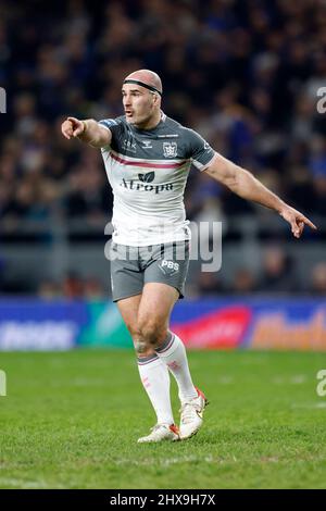 Danny Houghton von Hull FC in Aktion während des Matches der Betfred Super League im Headingley Stadium, Leeds. Bilddatum: Donnerstag, 10. März 2022. Stockfoto