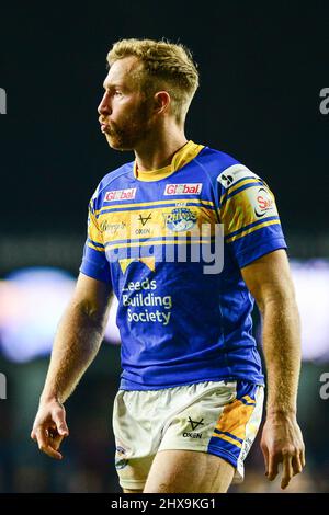 Leeds, Großbritannien. 10. März 2022. Leeds, England - 10.. März 2022 - Matt Prior (10) von Leeds Rhinos. Rugby League Betfred Super League Round 5 Leeds Rhinos vs Hull FC im Headingley Stadium, Leeds, Großbritannien Dean Williams Credit: Dean Williams/Alamy Live News Stockfoto