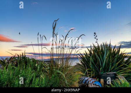 Filey ist eine Küstenstadt in North Yorkshire, England. Stockfoto