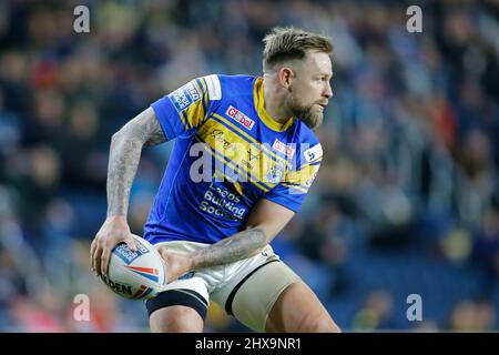 Leeds, Großbritannien. 10. März 2022. Headingley Stadium, Headingley, Leeds, West Yorkshire, 10.. März 2022. Betfred Super League Leeds Rhinos vs Hull FC Blake Austin of Leeds Rhinos Credit: Touchlinepics/Alamy Live News Stockfoto