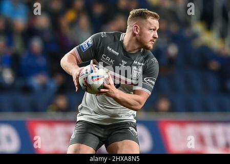 Jordan Johnstone (21) von Hull FC während des Spiels Stockfoto