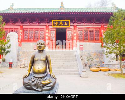 Der Shaolin-Tempel in Dengfeng, Henan, China. Stockfoto