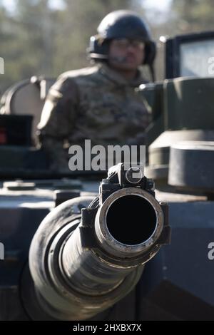 Grafenwohr, Deutschland. 11. März 2022. 11. März 2022, Bayern ...