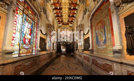 Dies ist die Kirche und die Höhle des Heiligen Ignatius Stockfoto