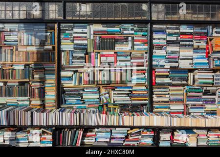 Hurlingham Bookshop, Ranelagh Gardens, Fulham High Street, London, SW6, England, Großbritannien Stockfoto
