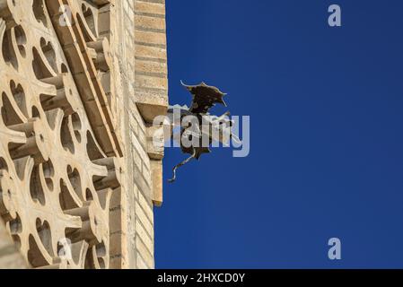 Wallfahrtskirche der Jungfrau von Montserrat, entworfen vom Architekten Josep Maria Jujol, in Montferri (Tarragona, Katalonien, Spanien) ESP: Santuario de Montserri Stockfoto