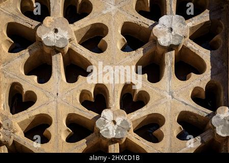 Wallfahrtskirche der Jungfrau von Montserrat, entworfen vom Architekten Josep Maria Jujol, in Montferri (Tarragona, Katalonien, Spanien) ESP: Santuario de Montserri Stockfoto