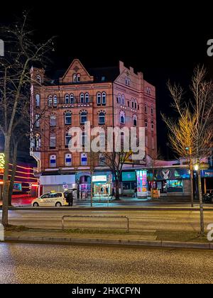 Große Freiheit, Nacht, Reeperbahn, Hamburg, Deutschland, Europa Stockfoto