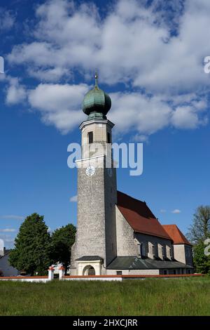 Deutschland, Bayern, Oberbayern, Altötting, Tüßling, Heiligenstatt Wallfahrtskirche Stockfoto