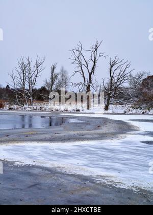 Seachtn, Landschaftsschutzgebiet im westlichen Teil des Bezirks Starnberg Stockfoto