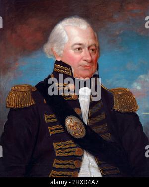 Porträt des Offiziers der kontinentalen Armee, James Wilkinson (1757-1825), anonym, Öl auf Leinwand, c. 1820 Stockfoto