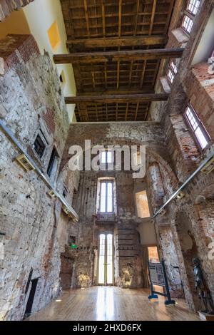 England, Dorset, East Lulworth, Lulworth Castle, Innenansicht Stockfoto