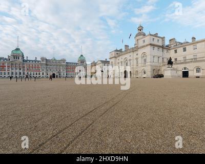 London, Greater London, England, 08 2022. März: Innenhof bei der Horse Guards Parade. Stockfoto