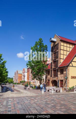 Restaurant Wittespeicher, Rostock, Mecklenburg-Vorpommern, Deutschland, Europa Stockfoto