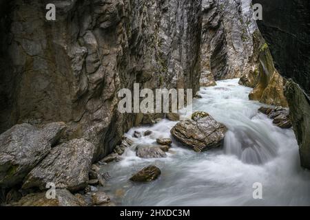 Europa, Schweiz, Kanton Bern, Berner Oberland, Rosenalui-Schlucht Stockfoto