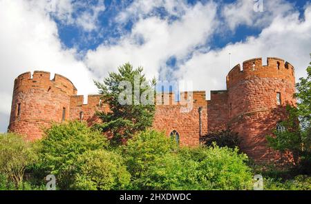 Shrewsbury Castle, Shrewsbury, Shropshire, England, Vereinigtes Königreich Stockfoto