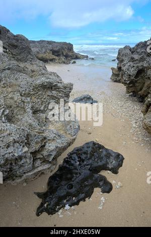 Landschaftliche Eindrücke vom berühmten Honolulu, Oahu HI Stockfoto