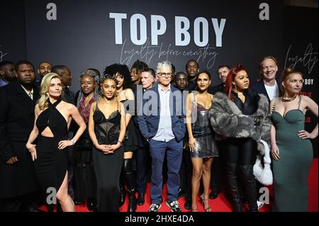 LONDON, ENGLAND - 11. MÄRZ: 'Top Boy 2' Weltpremiere im Hackney Picturehaus am 11. März 2022 in London, England. Kredit: Picture Capital/Alamy Live Nachrichten Stockfoto