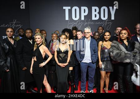 LONDON, ENGLAND - 11. MÄRZ: 'Top Boy 2' Weltpremiere im Hackney Picturehaus am 11. März 2022 in London, England. Kredit: Picture Capital/Alamy Live Nachrichten Stockfoto