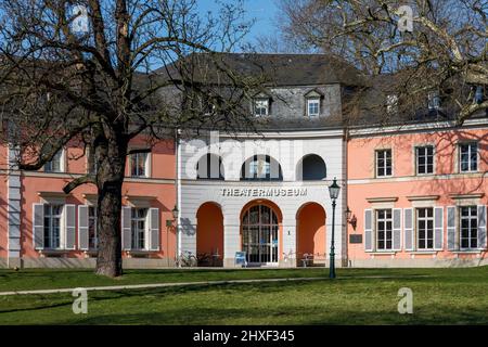 Theatermuseum Düsseldorf mit dem Dumont Lindemann Archiv im Hofgarten Stockfoto