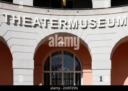 Theatermuseum Düsseldorf mit dem Dumont Lindemann Archiv im Hofgarten Stockfoto