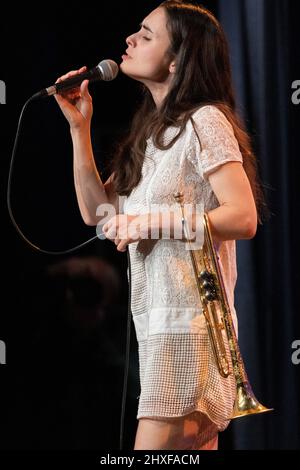 Mailand Italien 12 März 2022 Andrea Motis und ihre Band - live im Blue Note Club © Andrea Ripamonti / Alamy Stockfoto