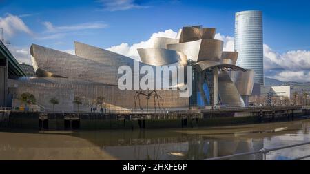 Frank Gehrys Guggenheim Museum Bilbao, Spanien Stockfoto