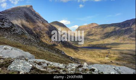 Die Nordwesthochland - Quinag Stockfoto