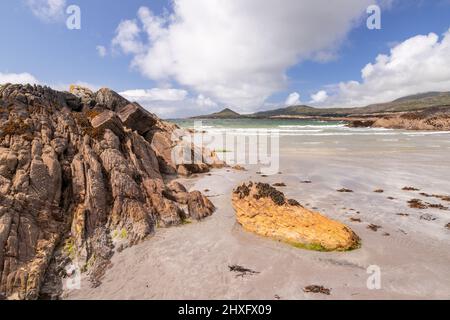 Whitestrand Beach, County Kerry, Irland Stockfoto