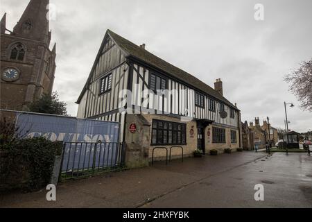 Oliver Cromwell's Haus in Ely, Cambridgeshire Stockfoto