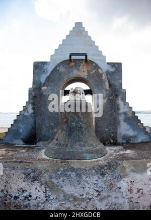 Lage des Sklavenhafens Schloss San Severino, Matanzas, Provinz Matanzas, Kuba. Stockfoto