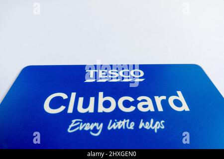 Tesco Clubcard Stockfoto