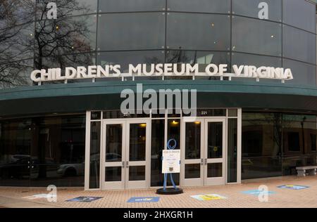 Kindermuseum von Virginia in Portsmouth VA Stockfoto