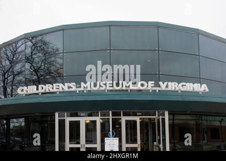 Kindermuseum von Virginia in Portsmouth VA Stockfoto