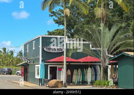 Landschaftliche Eindrücke vom berühmten Honolulu, Oahu HI Stockfoto