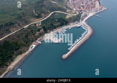 Innerhalb der Provinz Bursa entfernt, Trilye ist noch immer die versteckte Ziel für viele ausländische Besucher. Stockfoto