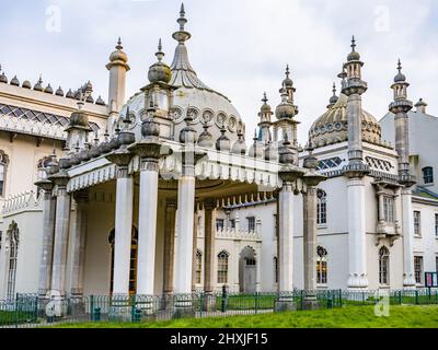 Der Royal Pavilion, bekannt als Brighton Pavilion, Grade I, Brighton, England Stockfoto