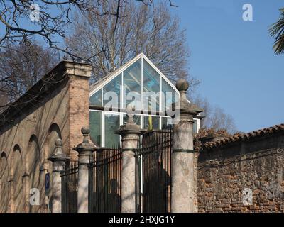 Die Königlichen Botanischen Gärten in Turin, Italien Stockfoto