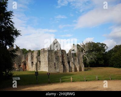 Netley Abbey, Netley, Hampshire. Stockfoto