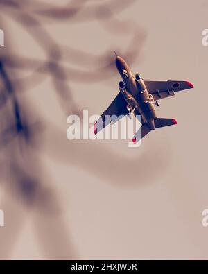 Ashiya Town, Fukuoka, Japan Japan Air Defense Force Flight Practice Plane Jet Stockfoto