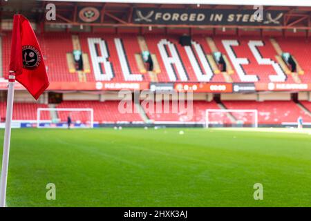 Grimsby, Großbritannien. 13.. März 2022. Während des Spiels der Northern Premier League-East Division zwischen Cleethorpes Town und Dunston im MyEnergy Stadium in Grimsby, England. HAYDEN NEWBEGIN Quelle: SPP Sport Press Foto. /Alamy Live News Stockfoto