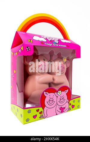 M&S Percy Pig Hogs & Kisses Stockfoto