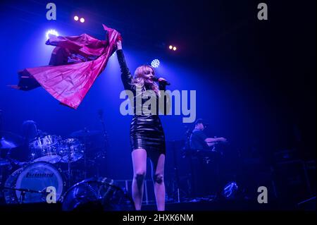 CHVRCHES - SWG3 Glasgow 12.. März 2022 Stockfoto