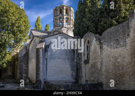 Les Alyscamps, Arles, Provence, Frankreich Stockfoto