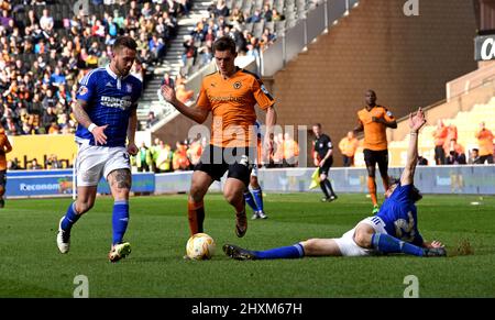 Michal Zyro von Wolverhampton Wanderers. Wolverhampton Wanderers gegen Ipswich Town bei Molineux 02/04/2016 - Sky Bet Championship Stockfoto