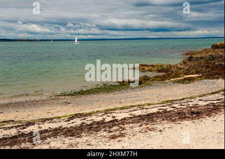 Strand in Skerries, kleiner Fischerort am Meer in Fingal, Irland Stockfoto